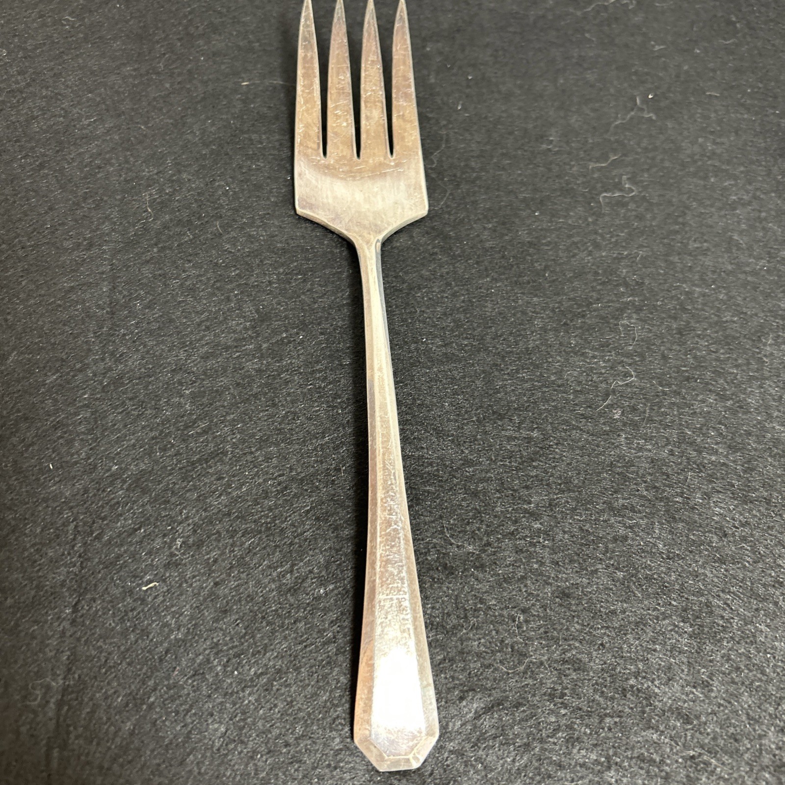 WM. ROGERS & SON AA Fork Serving Mayfair Silverplate