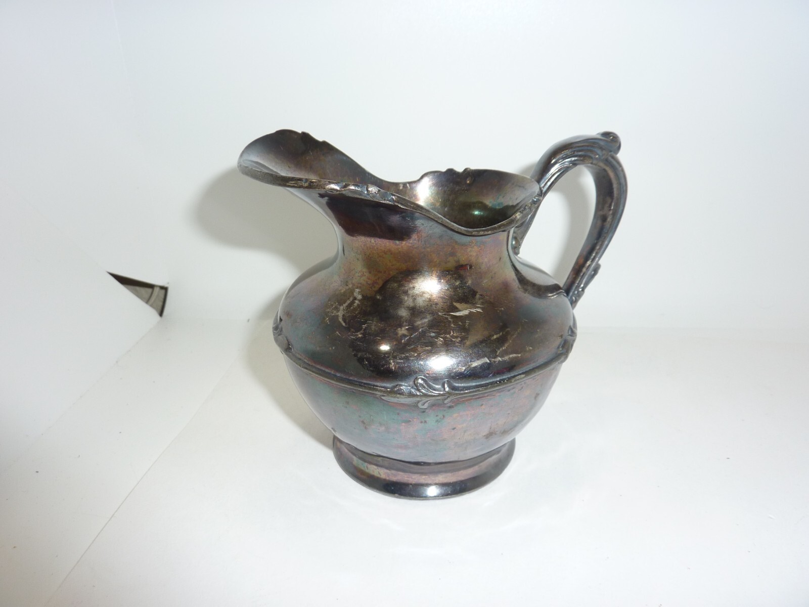 Antique Barbour Bros Co Silver Quadruple Plate Creamer #2437