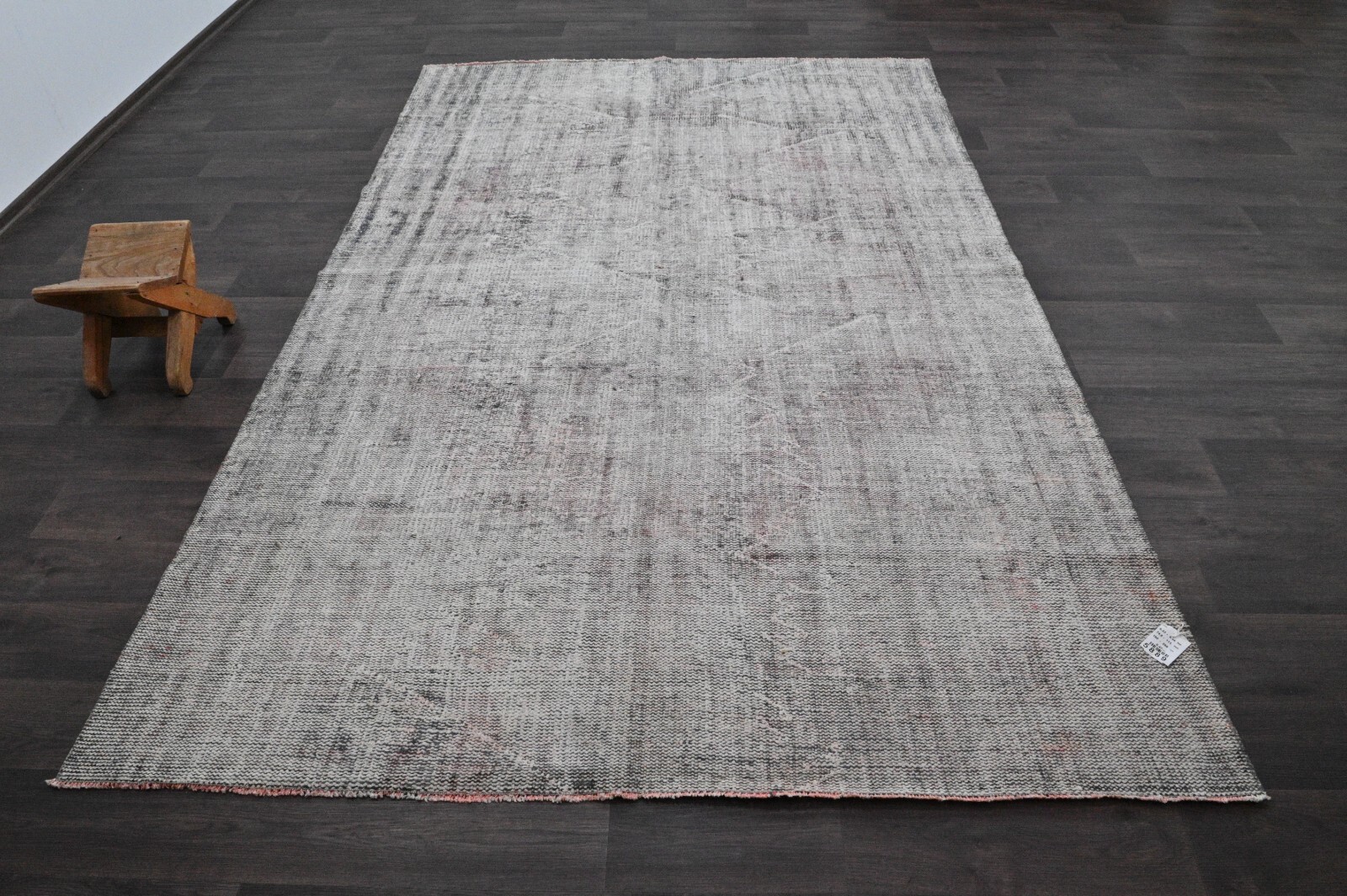 Oushak Turkish Vintage Rug 6×9 Kilim Rug Anatolian Handmade Boho Decor BROWN