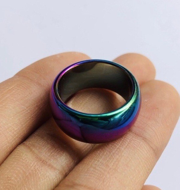 Leklai Ring 7 color PridramThai amulet Magnetic Rich Prevent Life protection Sz7