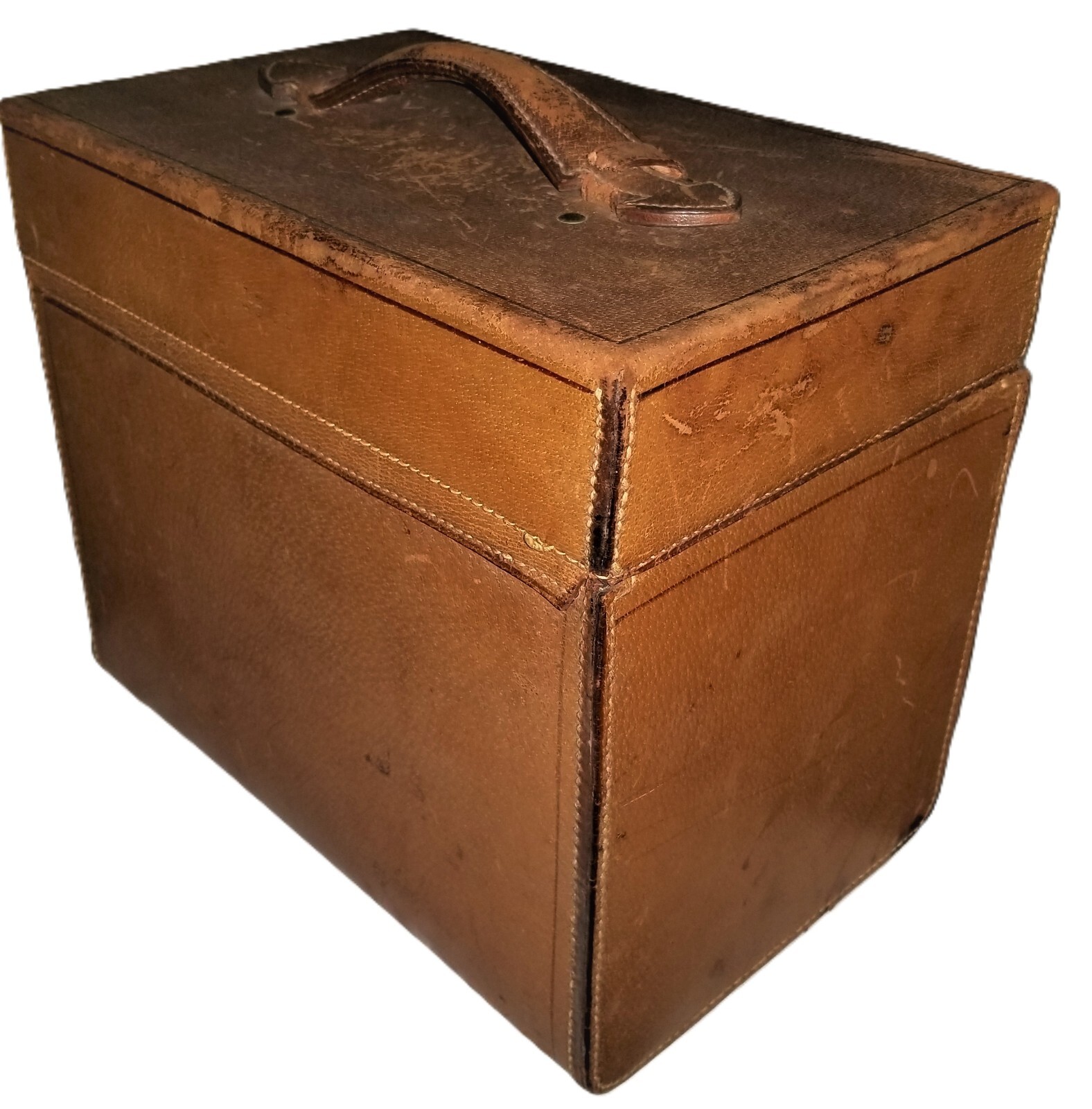 TOP HAT, Silk Brush, Leather Box, JH Scranton, Dobbs & Co, Fifth Ave, NYC, Boyle