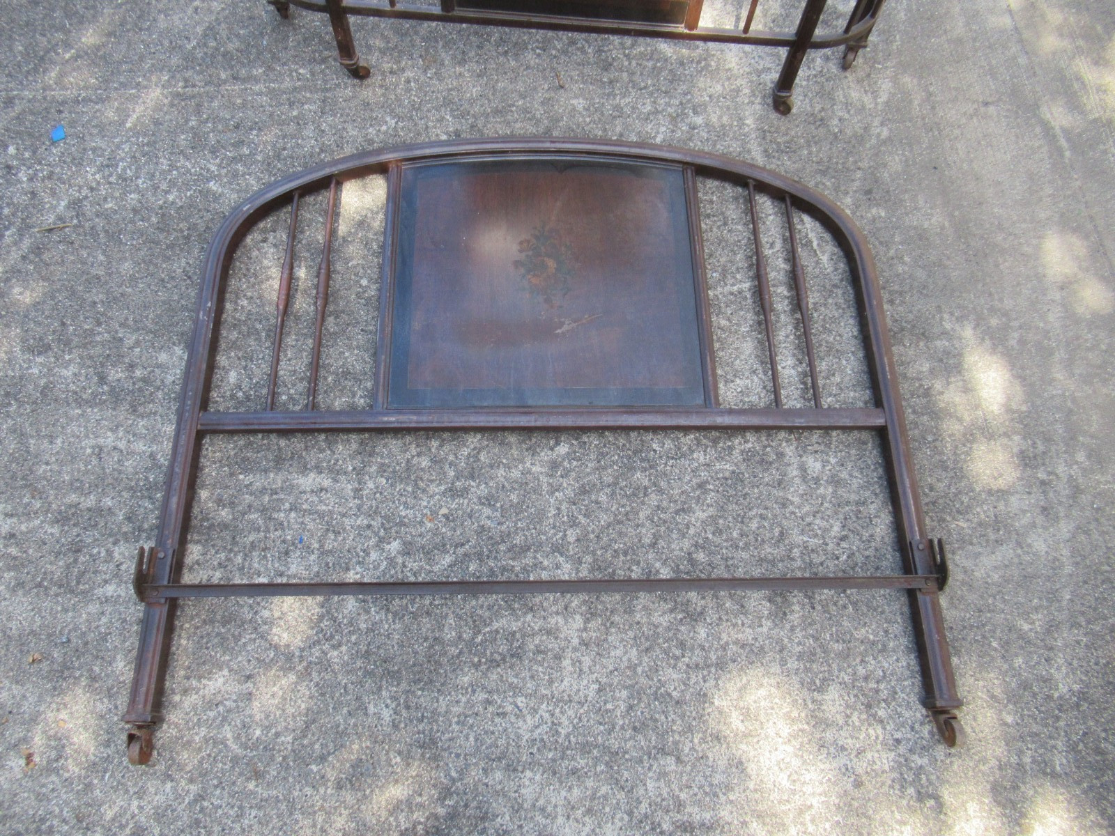 Antique Iron Bed Frame