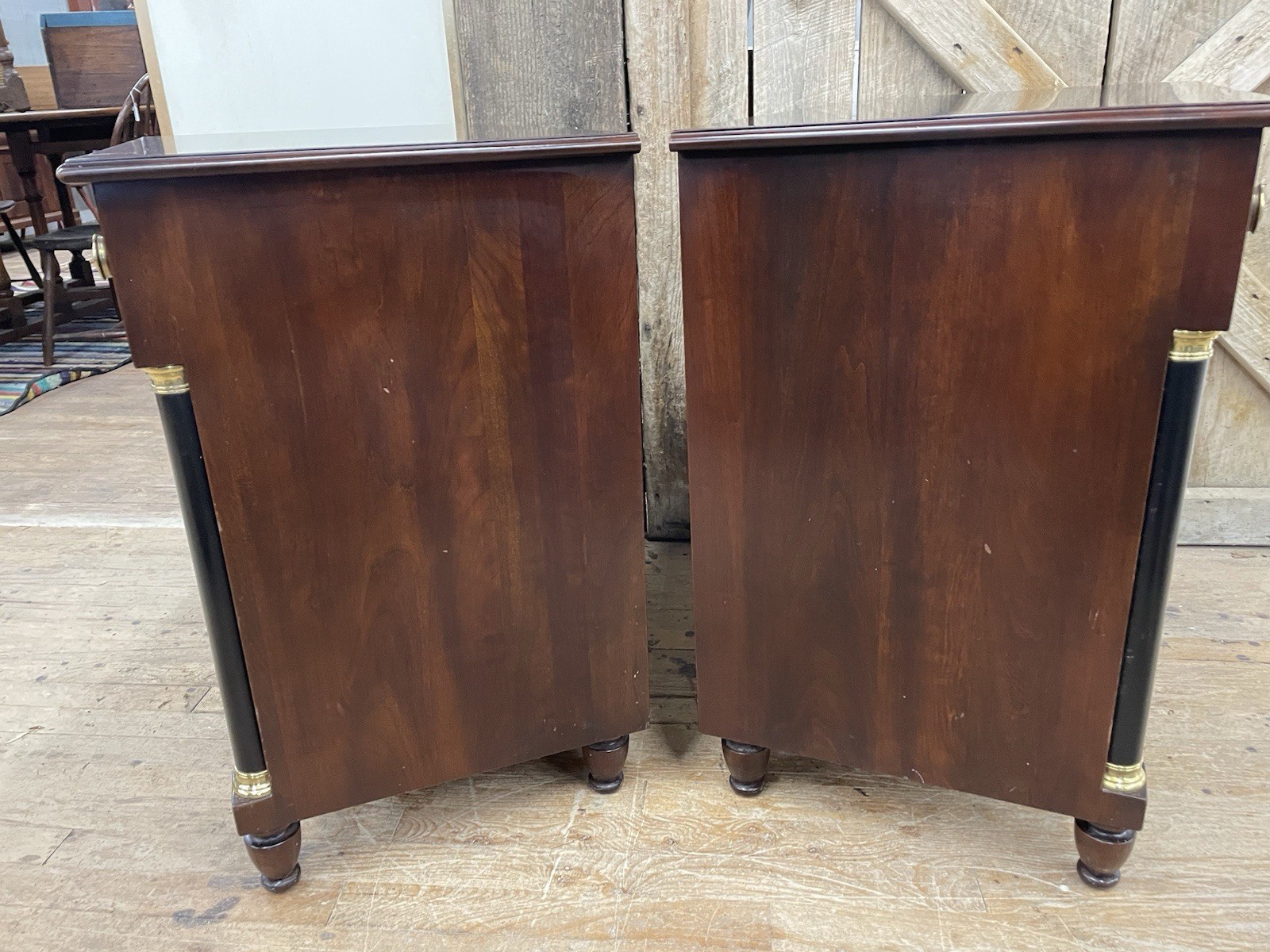 Statton Empire Biedermeier Solid Cherry Nightstand lamp table Last of USA made