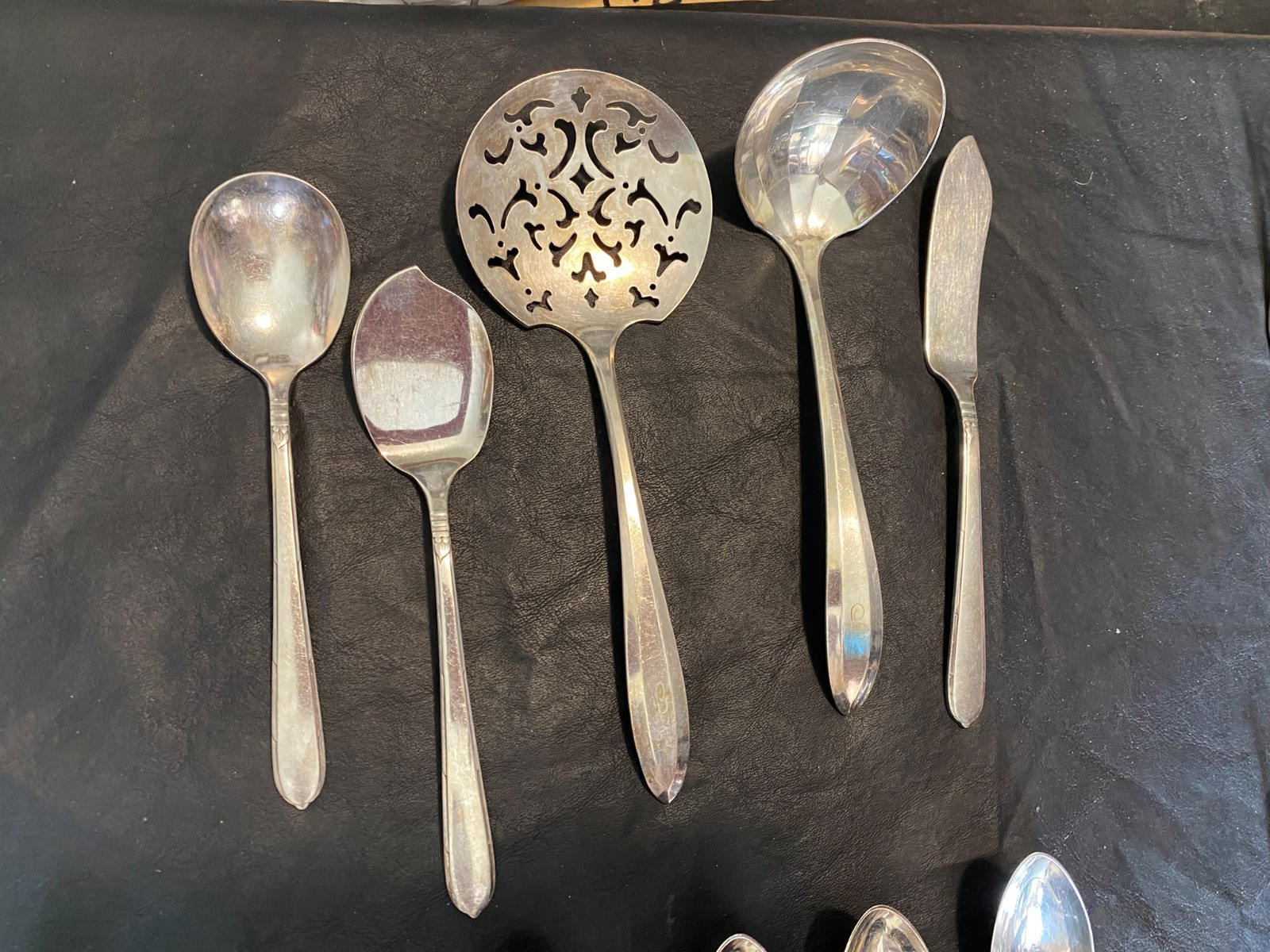 silverplate flatware Community Plate Patrician over 40 pieces