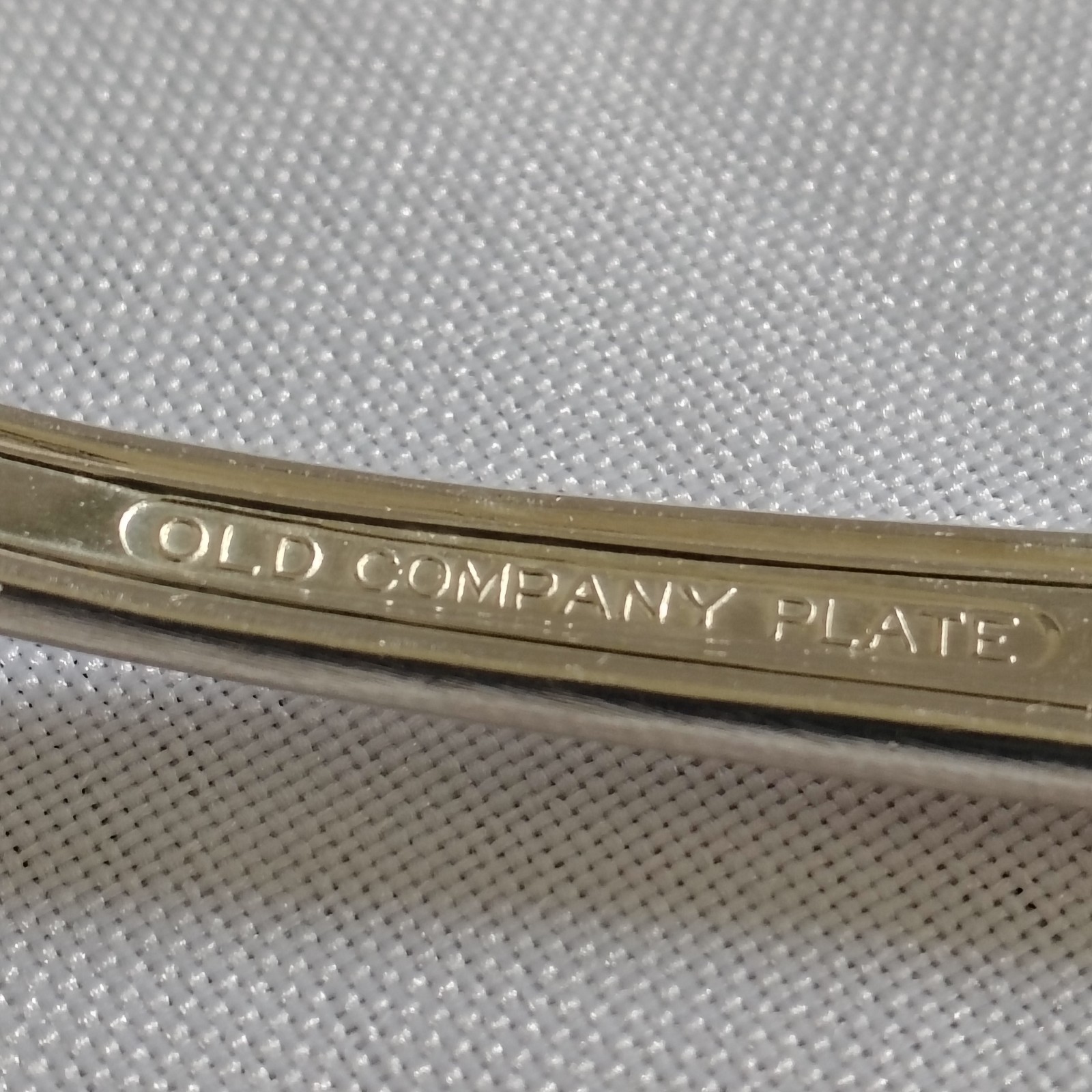 2 Serving Spoons Signature Rose Old Company Plate Silverplate 1950 | NO Monogram