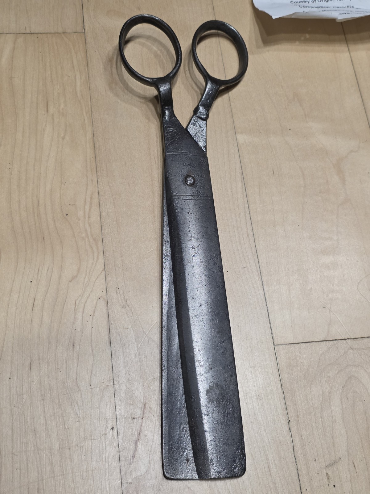 Ottoman 11″ Calligraphy SCISSORS SHEARS Damascened Arabic/Islamic High Decor!!