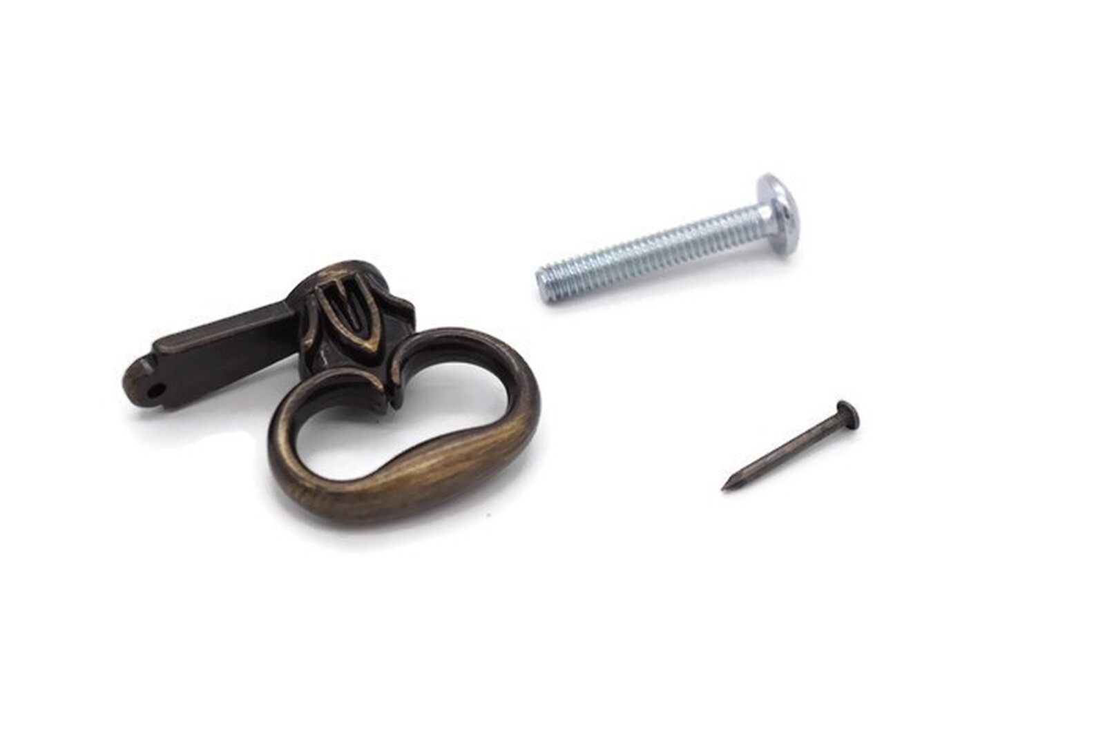 1 1/2″ Mock Key Pull Mock Key Furniture Pull Mock Key Knob Cabinet Mock Key Knob