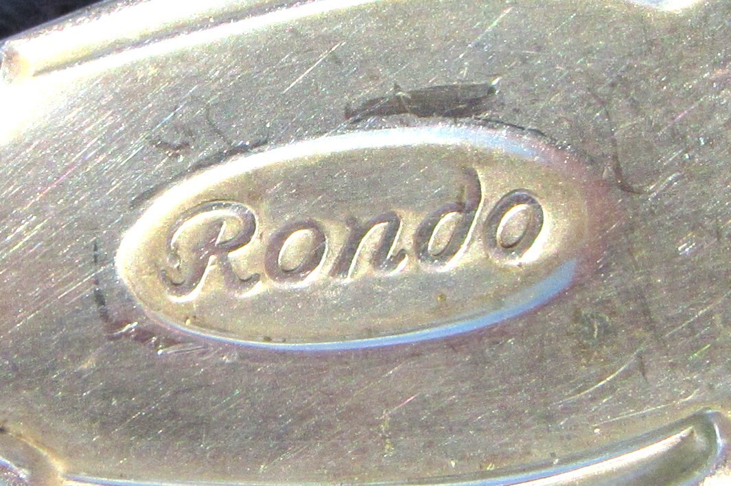 3 Large Vintage Serving Spoons Rondo Gorham Sterling Silver No Monograms 214 Gr