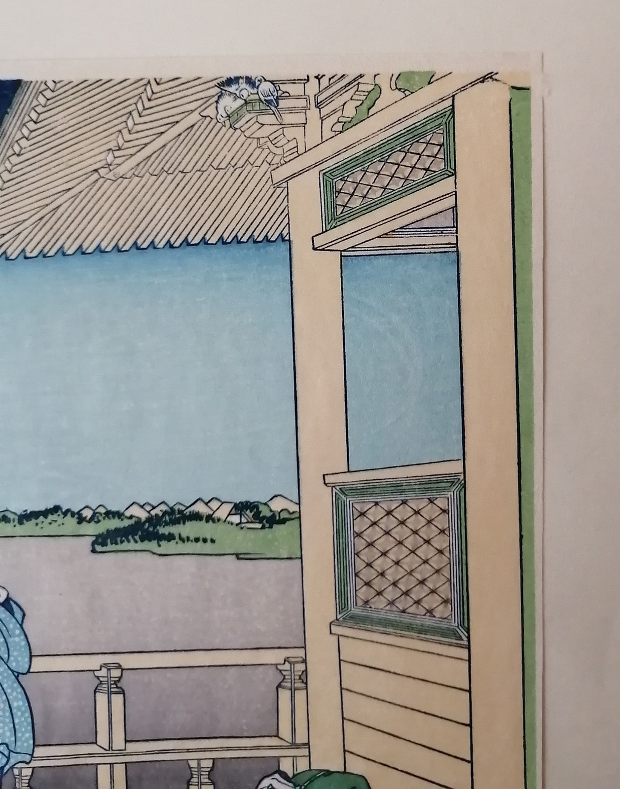 Hokusai 36 Views of Mt Fuji Sazaido Temple Woodblock Print Reprint Ukiyo-e