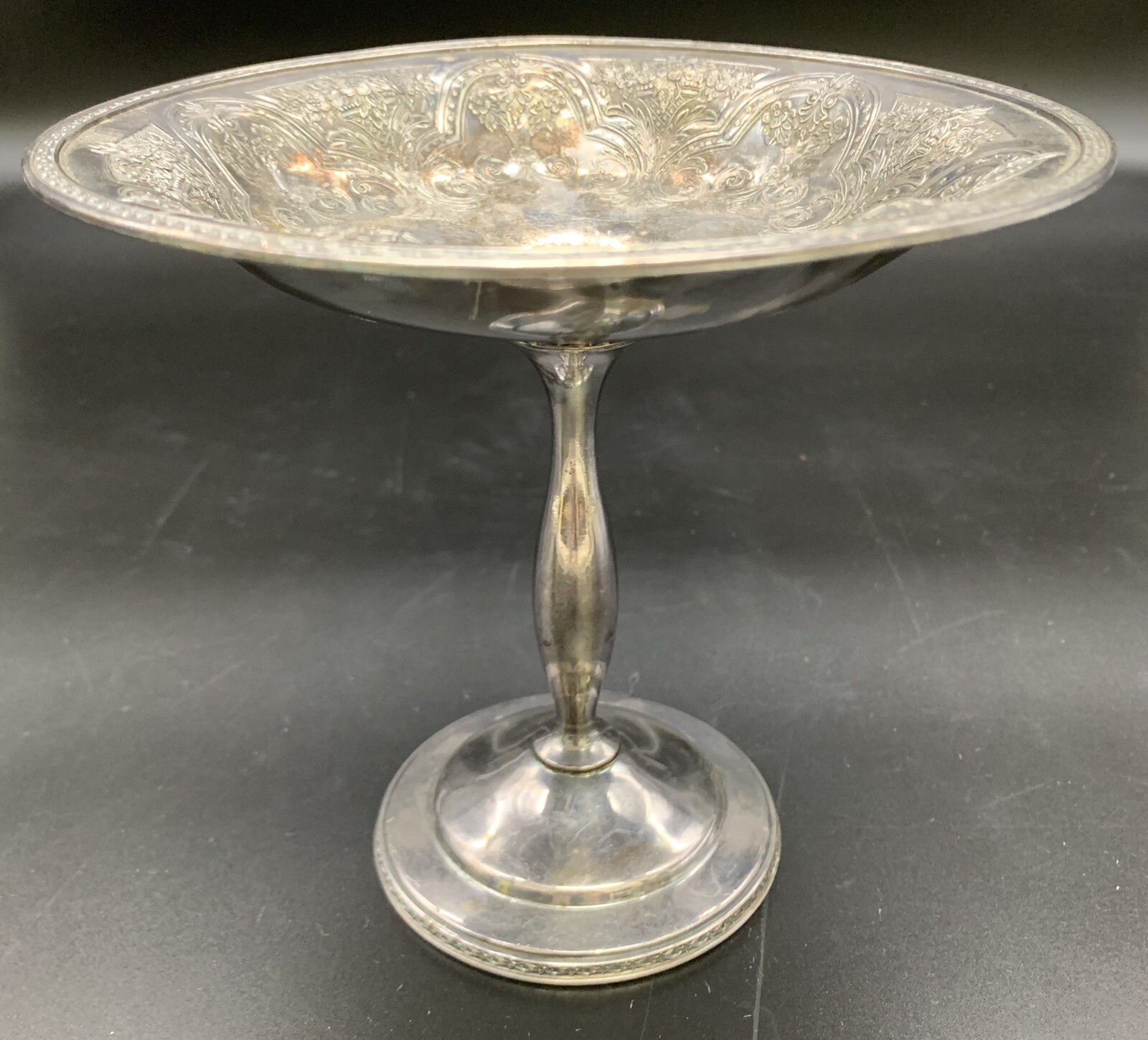 Vintage Wilcox International Silver Plate Serving Stand/Compote