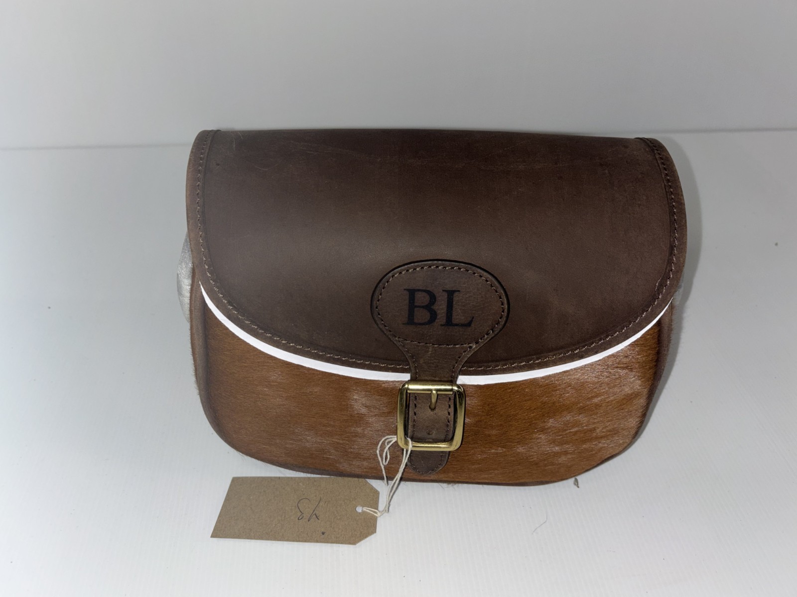 Cow Hide and Leather Cartridge Bag ? 100 Shells