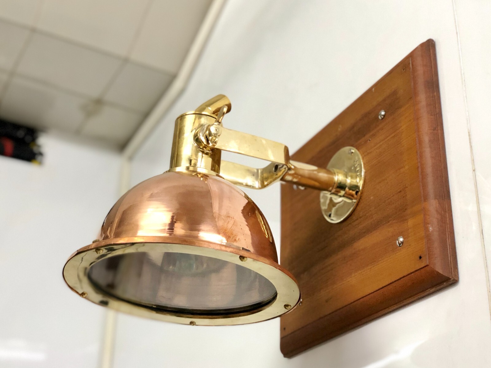 Nautical Copper & Brass Marine Timeless Vintage Ceiling Pendant Light Home Décor