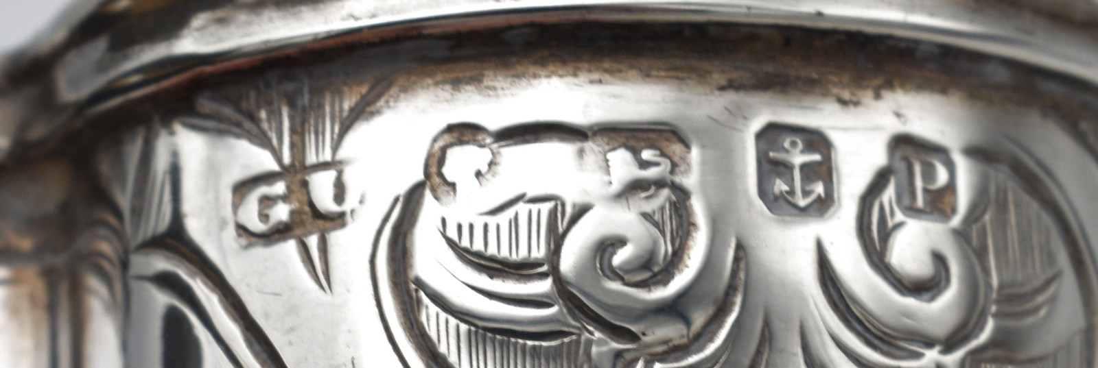 Antique Victorian Solid Silver Tankard Mug George Unite 1864 Unusual Shape