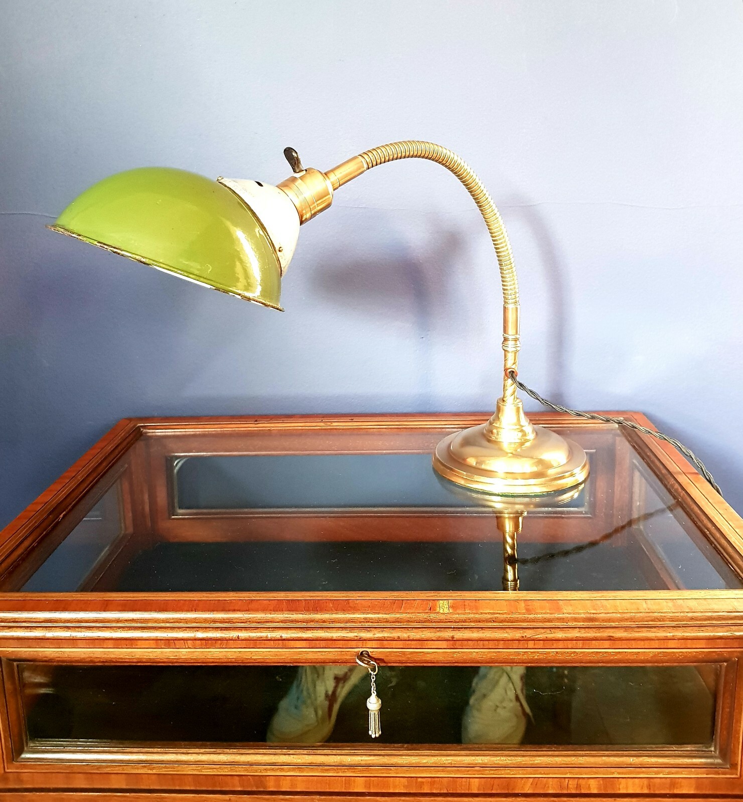 Original Art Deco 1930’s. Desk lamp.Very Rare. Industrial. Edwardian.