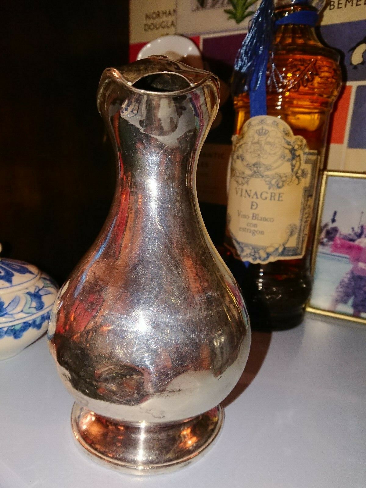 Rare James Dixon and Sons Best Britannia Metal Hot Water Jug Circa 1842-1851