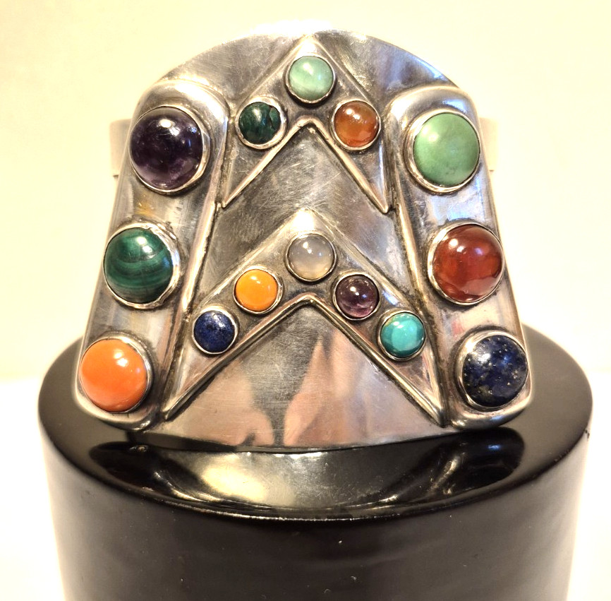 Unique Art Deco Antique Chinese Bracelet Marked – China No. 23 Silver