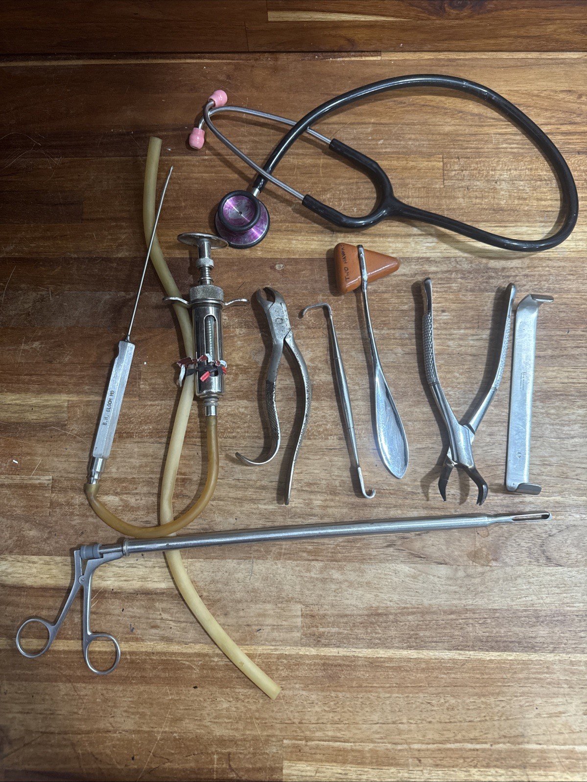 Lot Of Antique Medical Surgical Instrument Tools