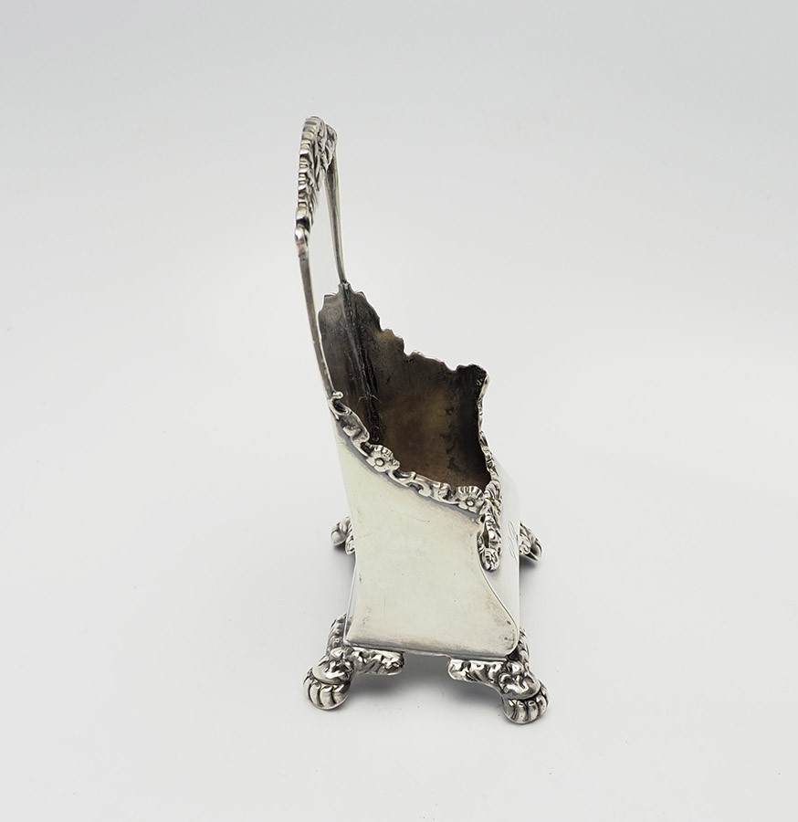 Tiffany and Co. vintage silver plate calendar business card desktop holder