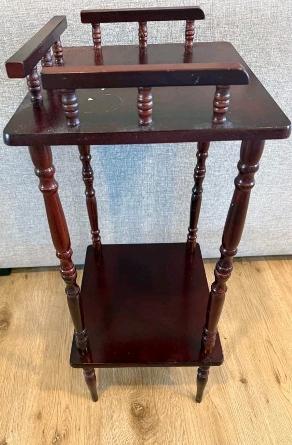 Vintage French Style Telephone Table 1940s -1960s Era Antique Telephone Decor