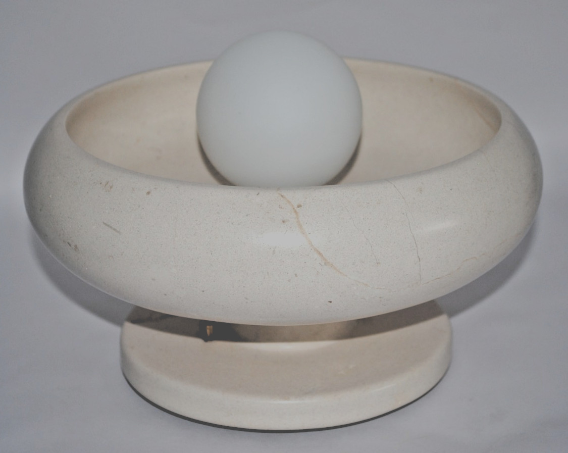 PIEDRA LIGHTING COLLECTION Sconce/ceiling Light Made Out of Hand Carved Marble
