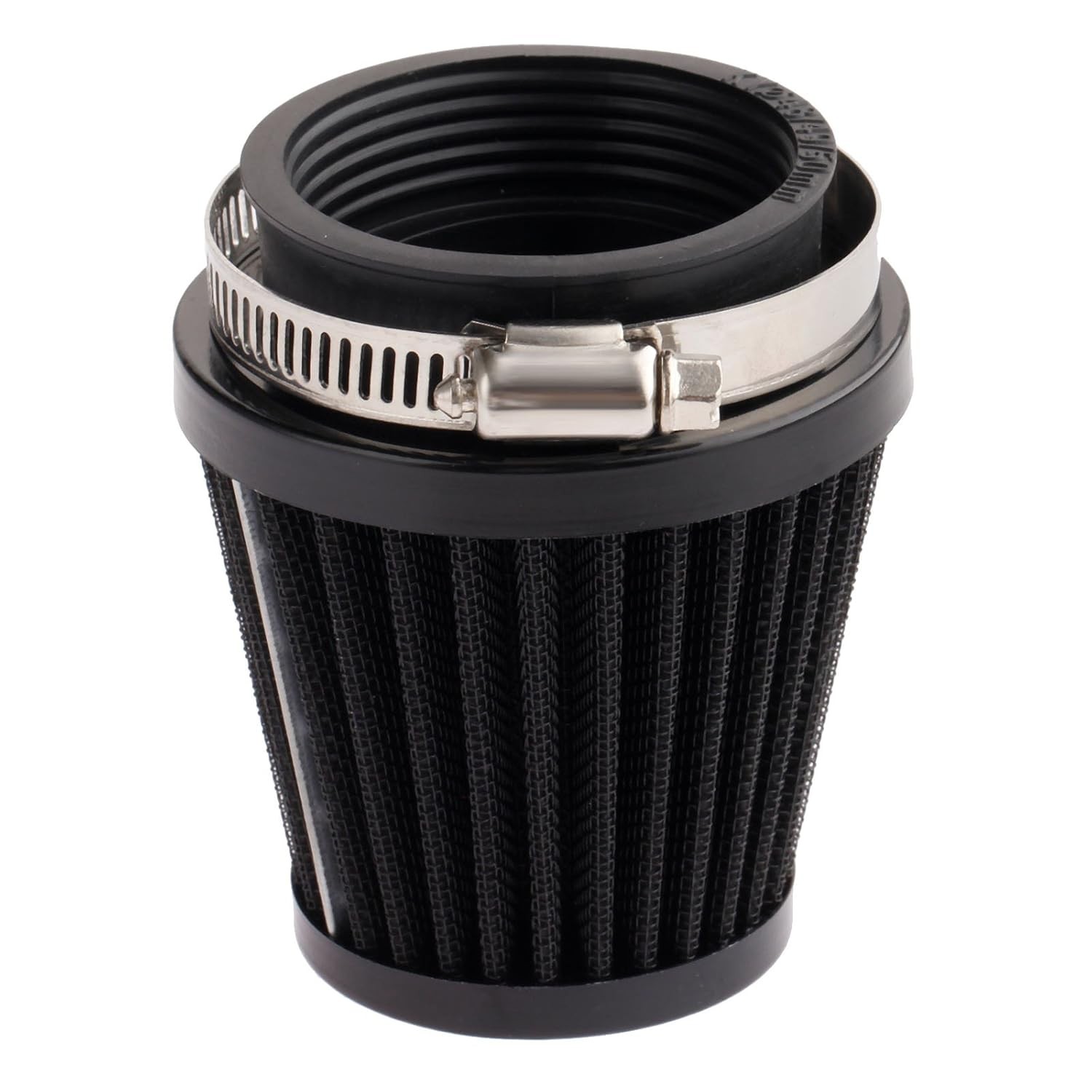 48mm Clamp On Motorcycle Air Filter Intake Pod Cleaner Replacement 48mm