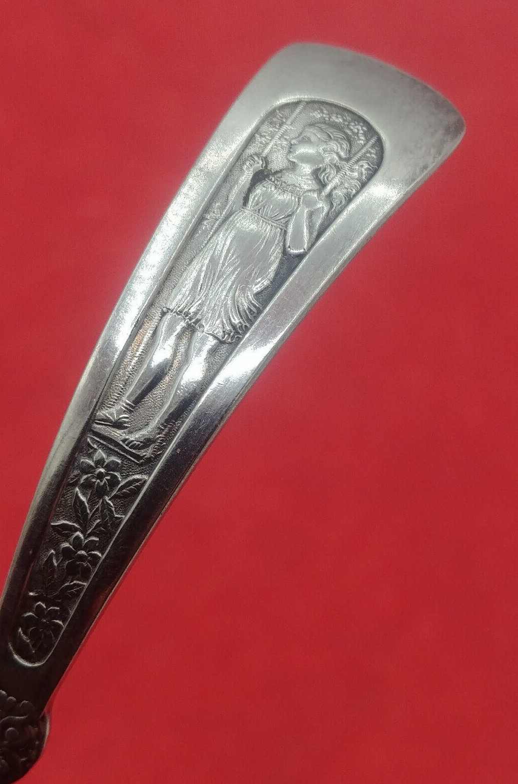 ARCADIAN 1884 Twisted Handle Claret Spoon