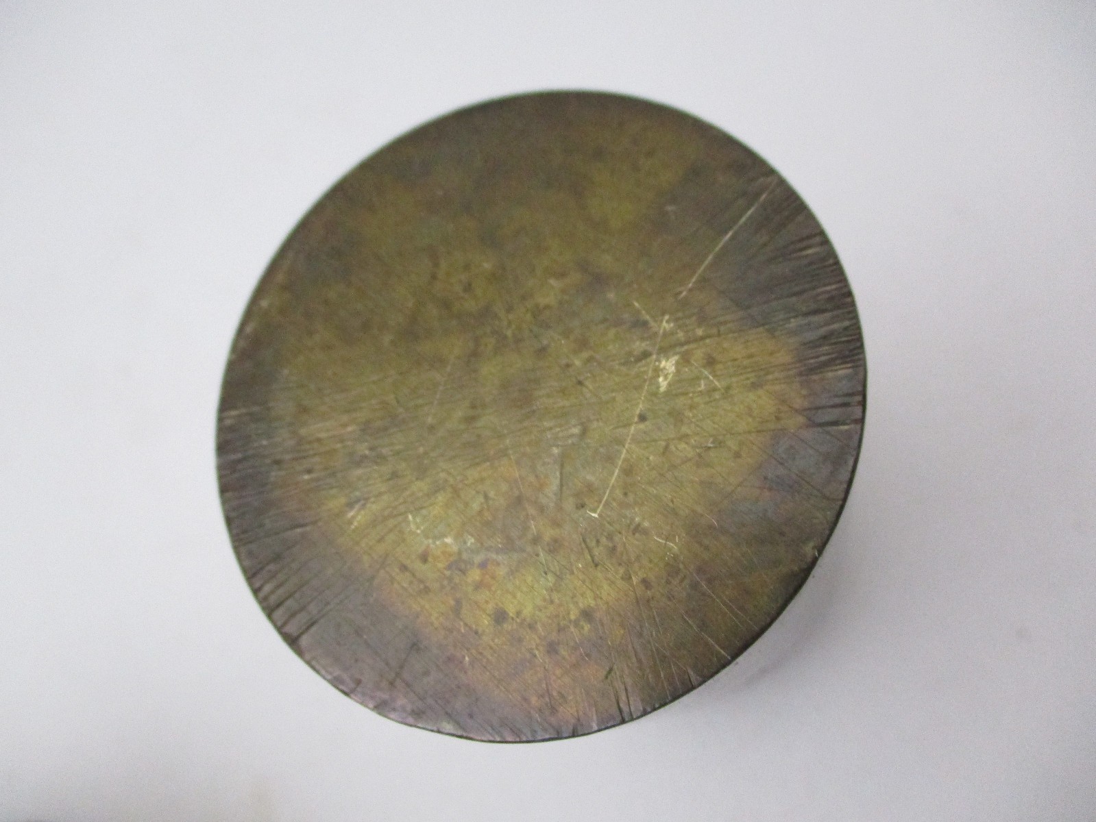 Pair Antique Solid Brass Scale Weights 1 2 Kilo 1000 2000 Grams Apocathary