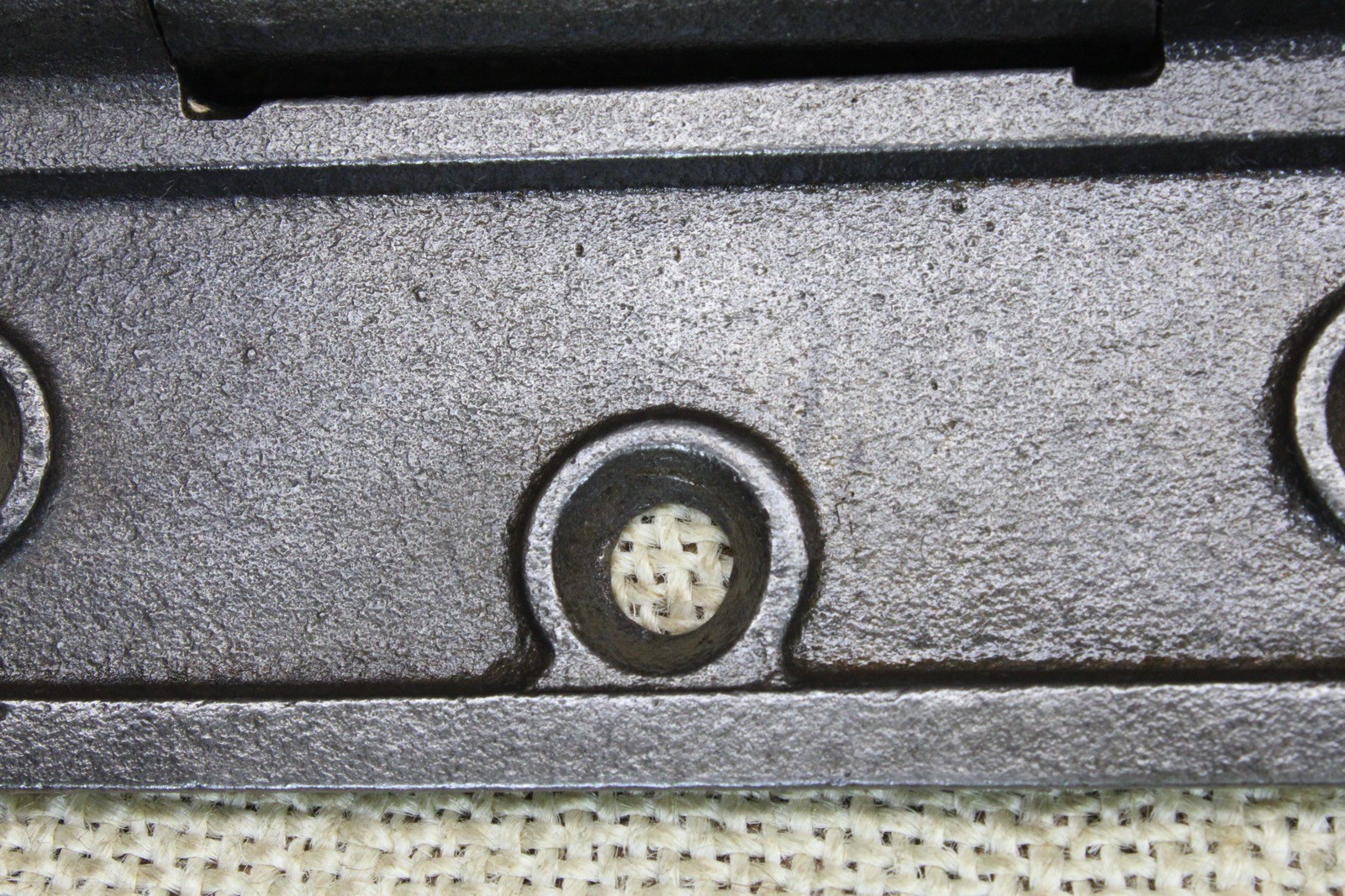 2 Old Door Hinges 4 X 3 1/2″ Acorn Pins Victorian 1850’s Raised Edge Cast Iron