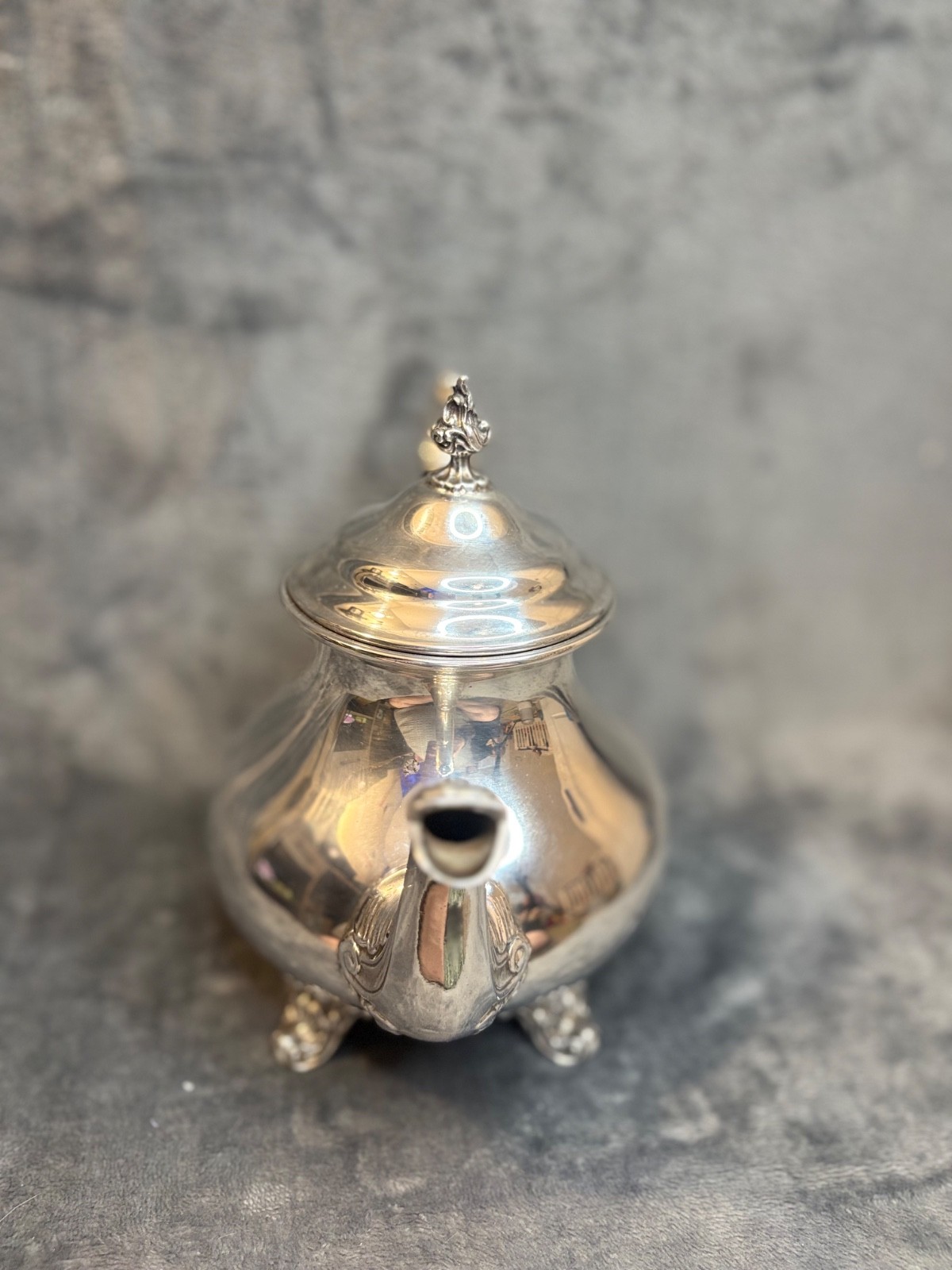 Gorham Duchess YC 1902-C Hand Chased 3 Pint Silver EP Coffee Vintage Teapot