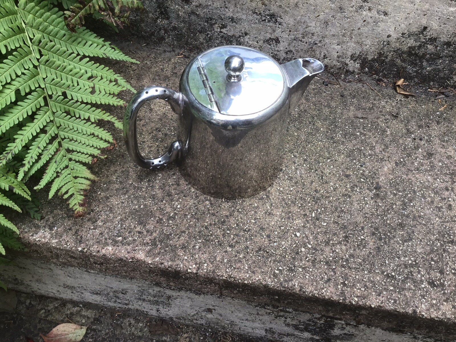 1 1/2 Pint Teapot Silver Plated A.B.Co Sheffield L&B