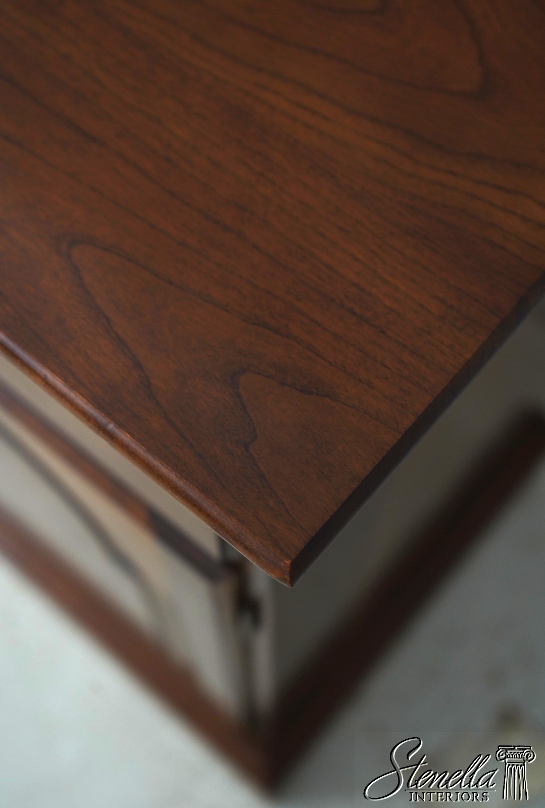 L72950: STICKLEY Solid Cherry Raised Panel Server Cabinet