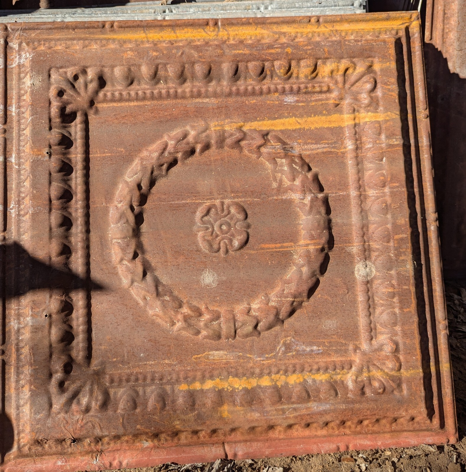 Antique Pressed Tin Ceiling (30 pieces)**Free Shipping** As Seen On Fixer Upper