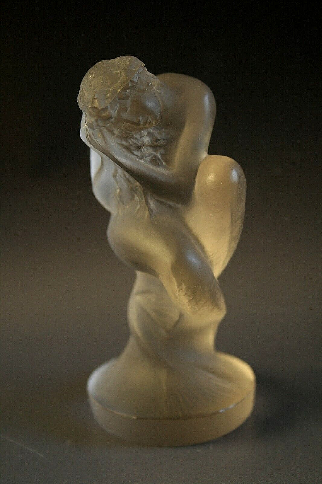 RENE LALIQUE SIRENE GLASS CAR MASCOT