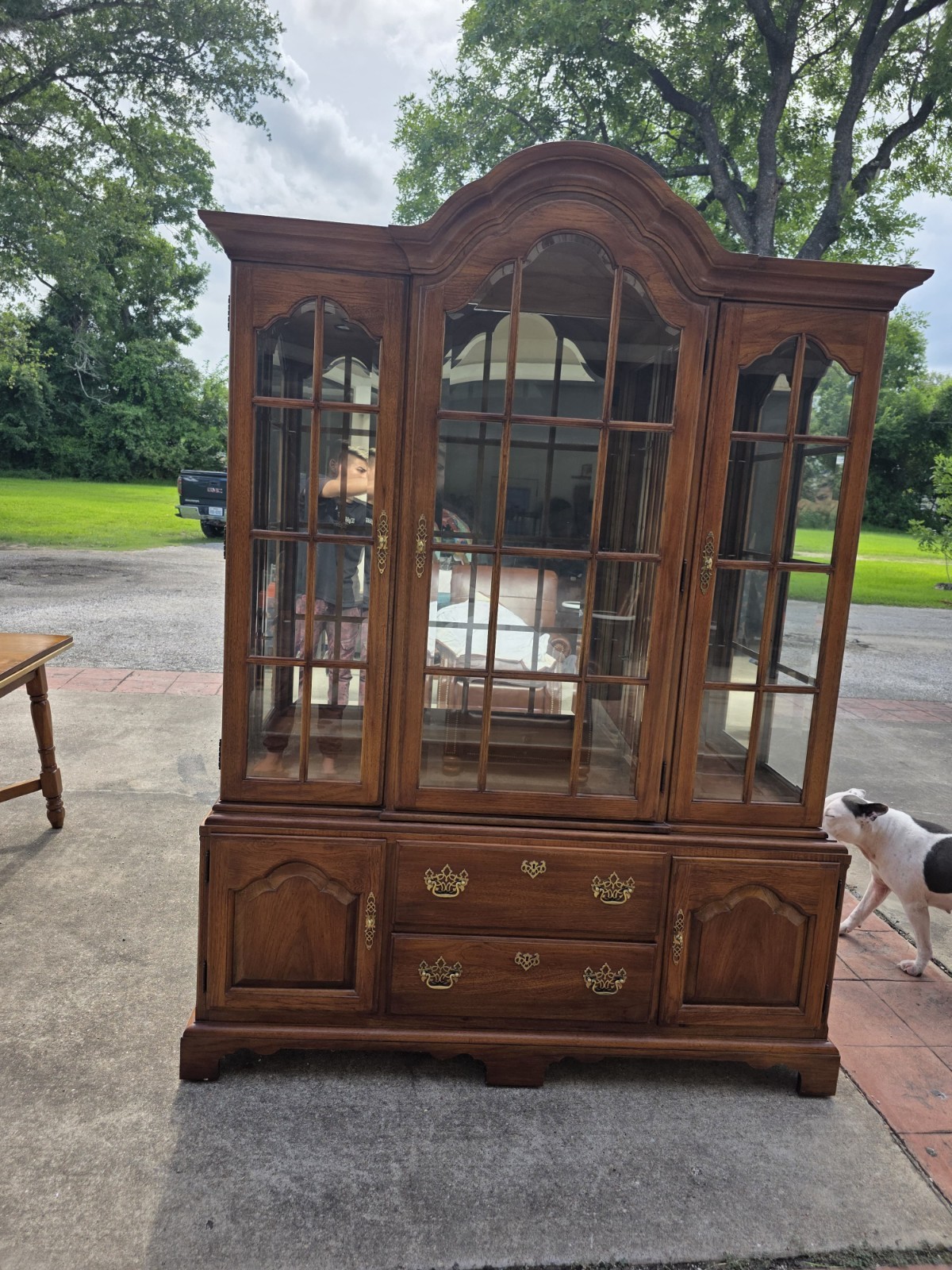 Thomasville Porcelain Cabinet Dresser
