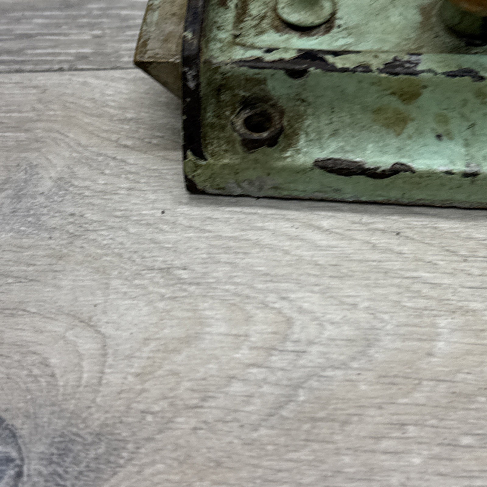 Antique c1920s Deadbolt CORBIN Lock Apartment Door Manual Twist Turn Lock Works