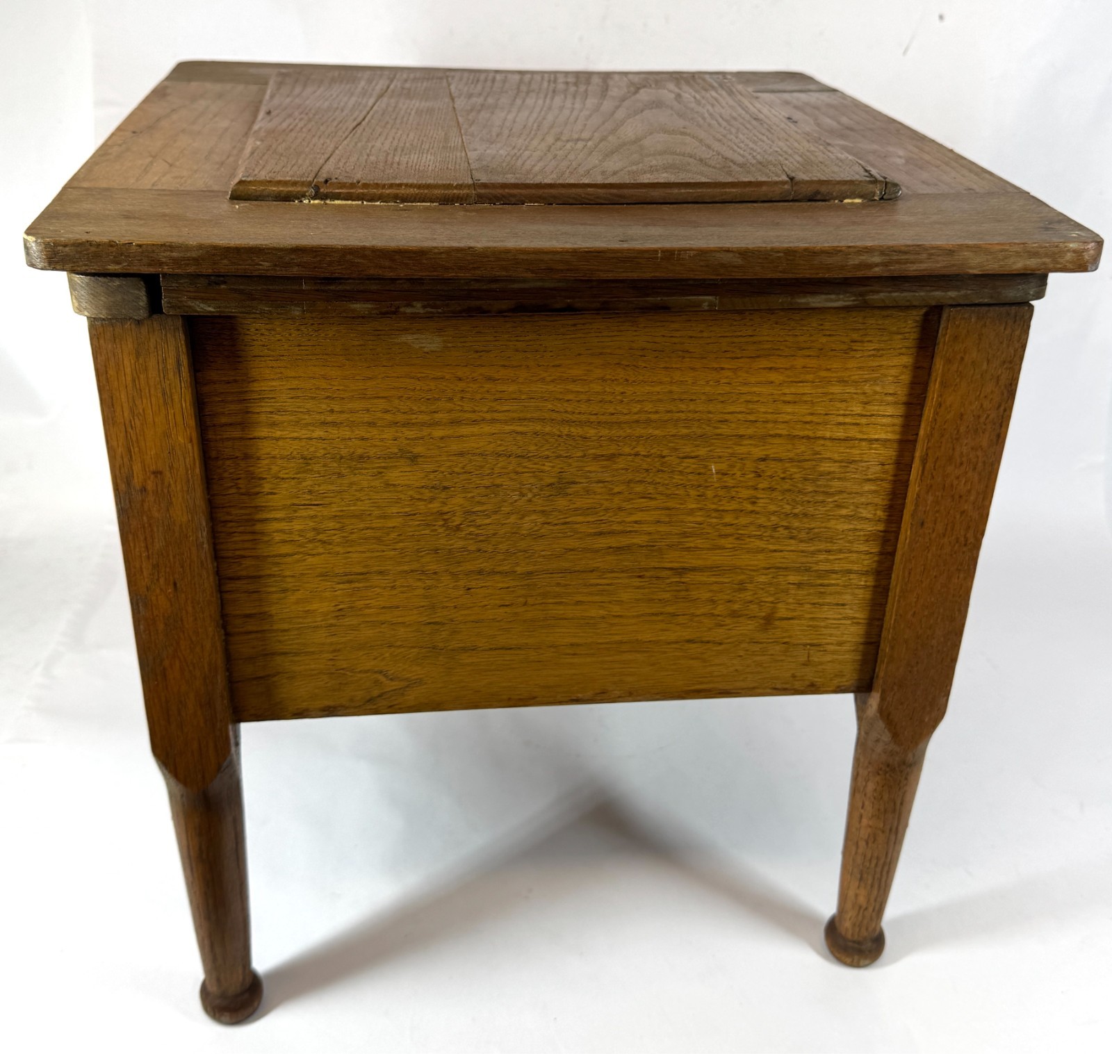 Antique Primitive Rustic Cabin Handmade Wood Night Commode Toilet NO BOWL