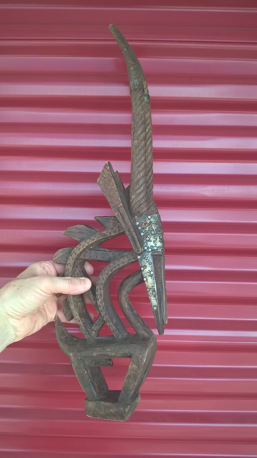 Mali West Africa Bamana Chi Wara Chiwara Carved Antelope Headdress Tribal Art