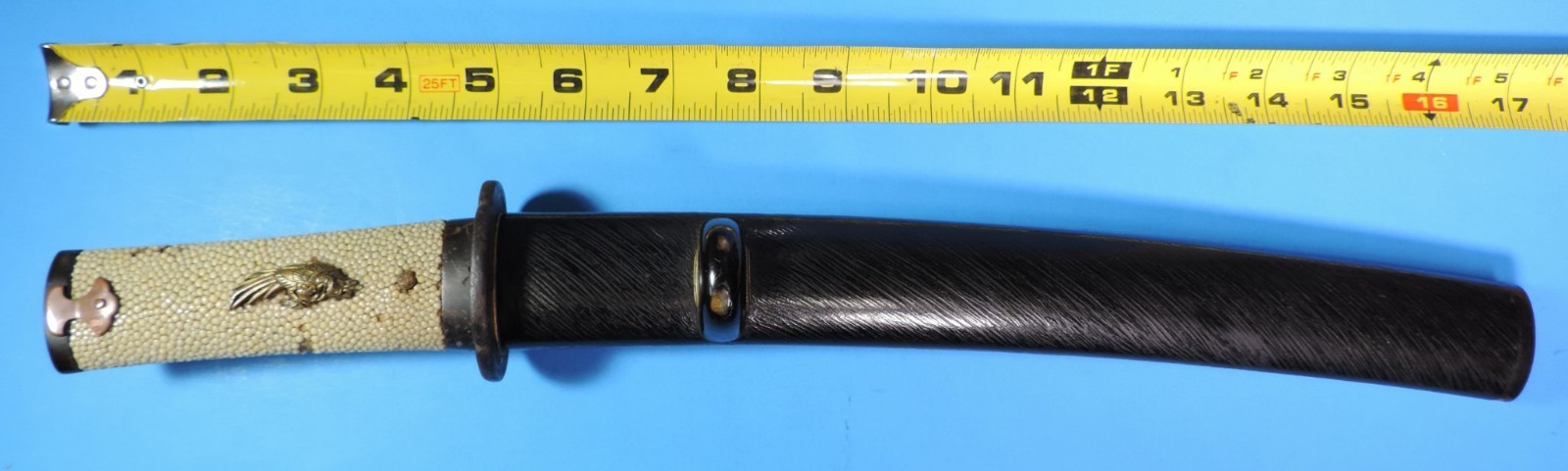 Old Japanese Sword signed KOZUKA in Tanto World War II soldier bring back