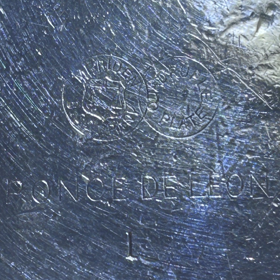 Teapot PONCE DE LEON Hotel St Augustine 1888 MERIDEN & Co. Silver Quadruple