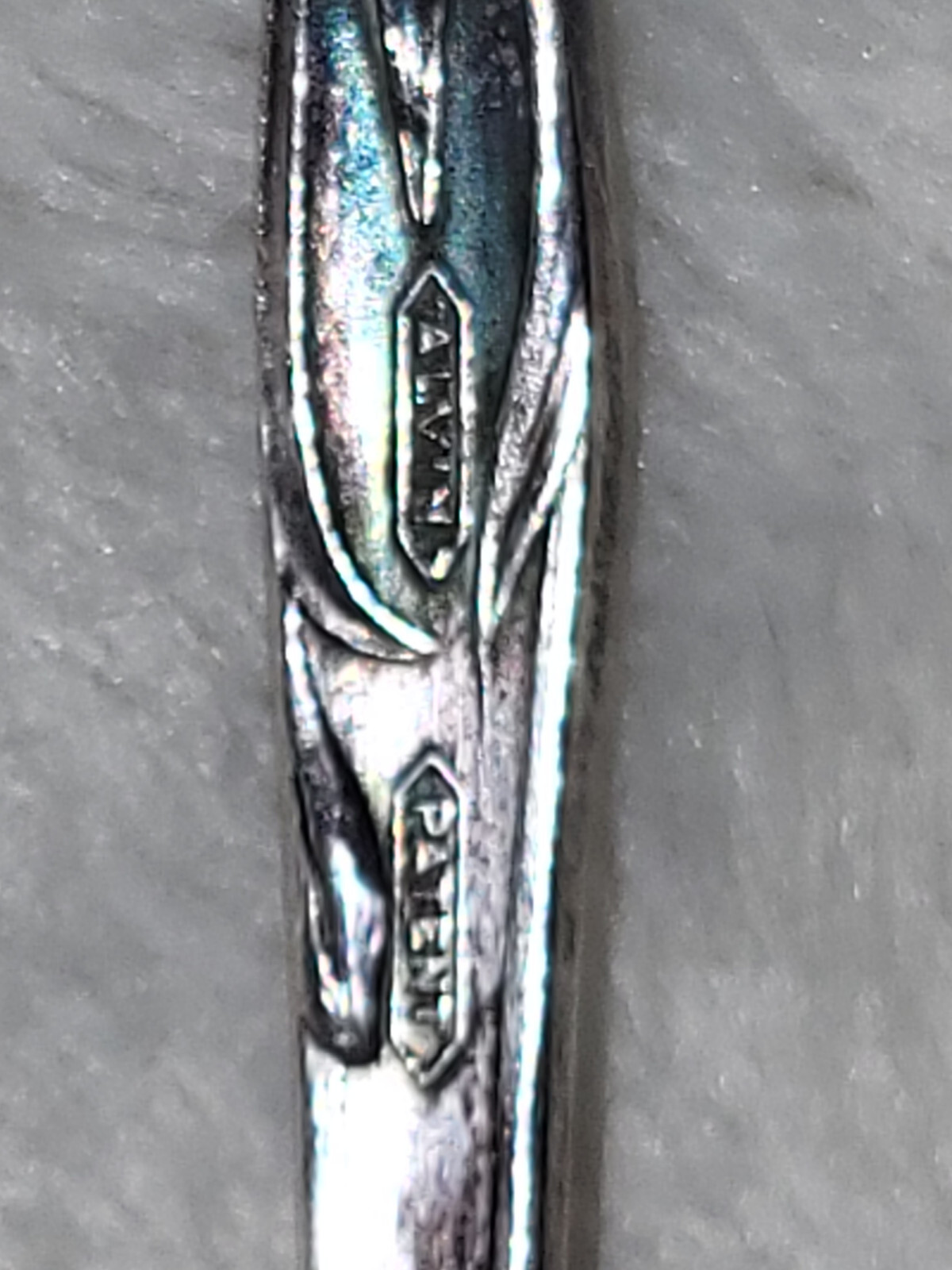 Alvin Patent One Silverware Fork “Easter Lily” pattern