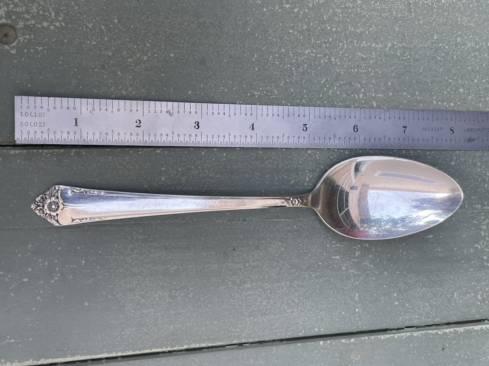 VINTAGE Rogers & Bro Reinforced Plate IS Silverplate Flatware Spoon S#C-4