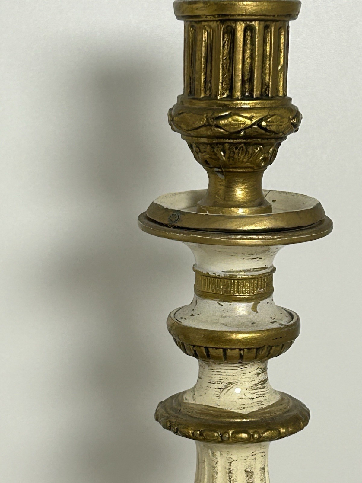 1930s FRENCH EMPIRE, NEOCLASSICAL CANDLE HOLDERS CANDLESTICKS MARBLE METAL