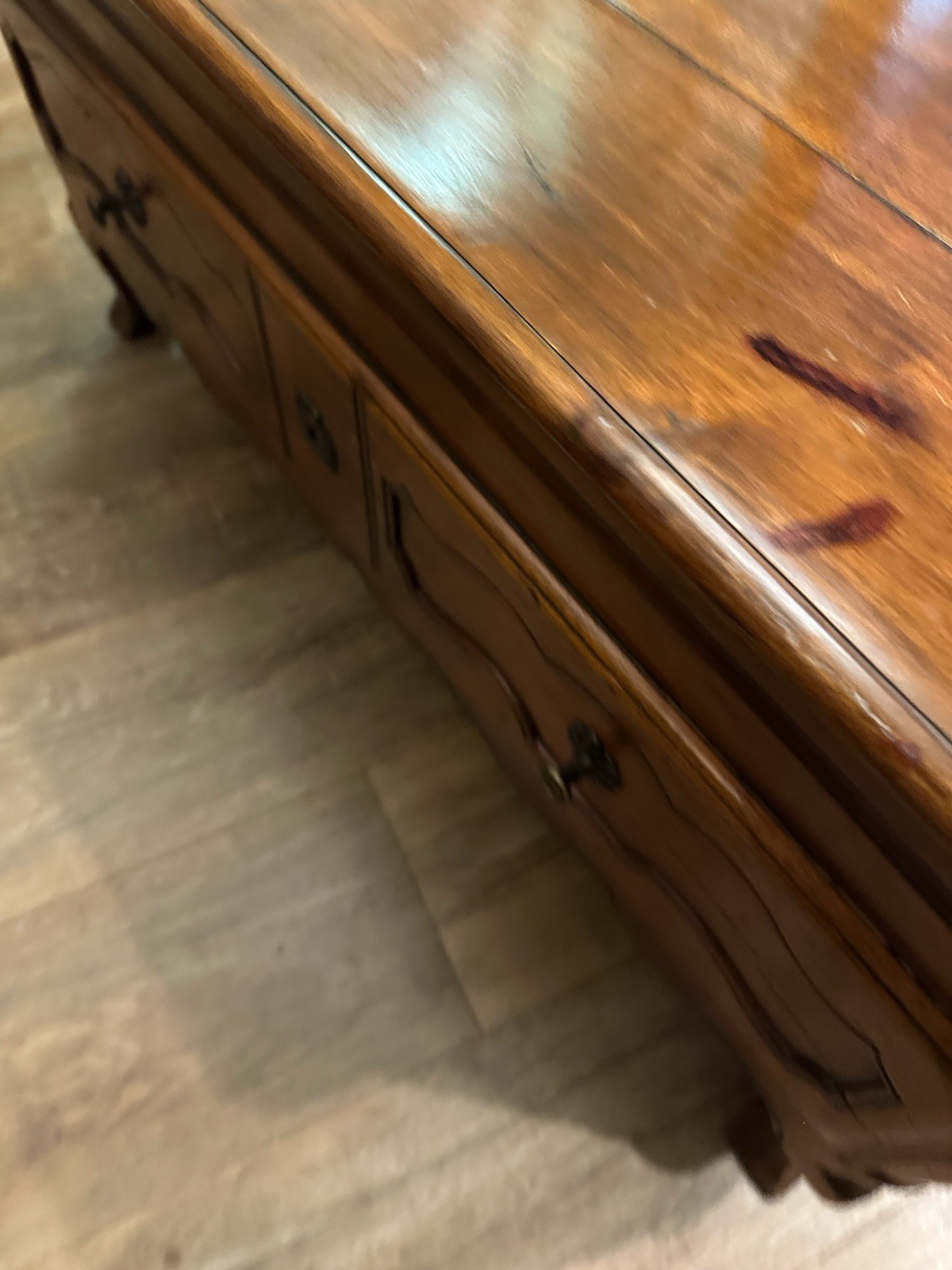 Unique Solid Wood Antique Coffee Table