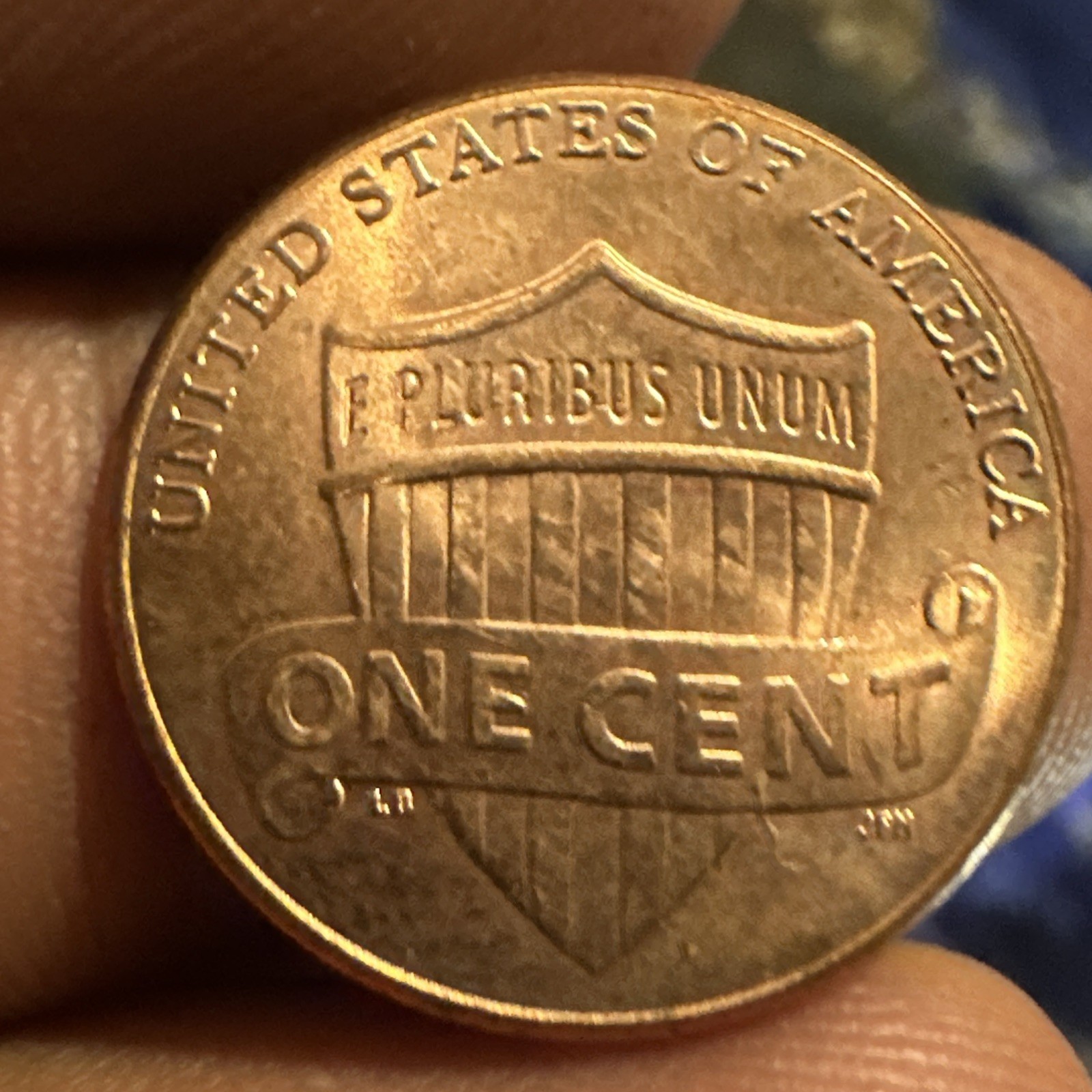 2021-P Lincoln Shield Cent with Die Cud Mint Error, Brilliant Uncirculated