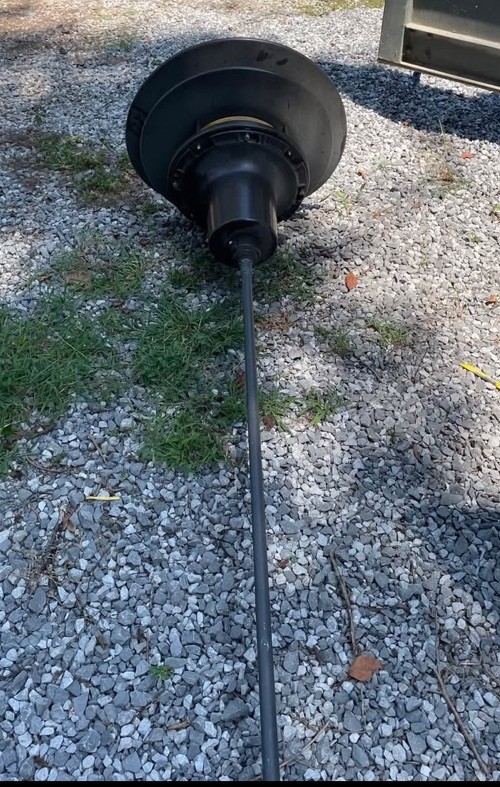 Large Vintage Street Light, Hanging Lamp Light, LED, Can Ship, 1 Light