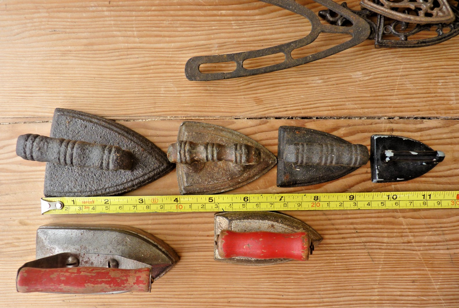 Miniature flat iron & trivet JOB LOT Vintage Salesman samples Childs Dolls House