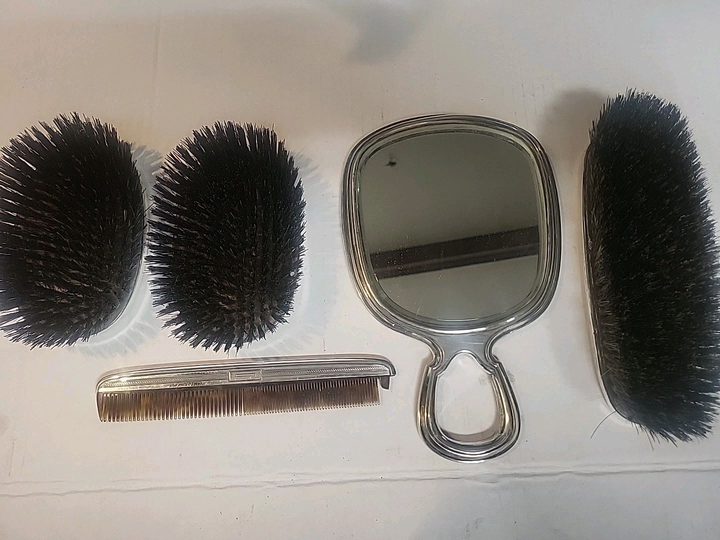 Antique Gorham Sterling Silver Vanity Set RARE 6 PIECE NEVER SEEN 1 LIKE THIS