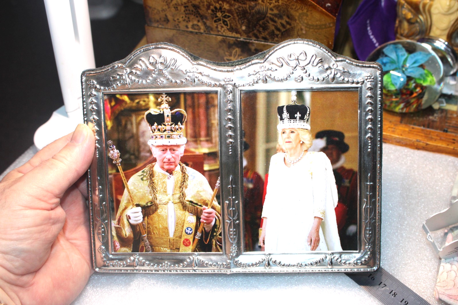 Sterling Silver Double Frame – Carrs of Sheffield – Sheffield – 1992