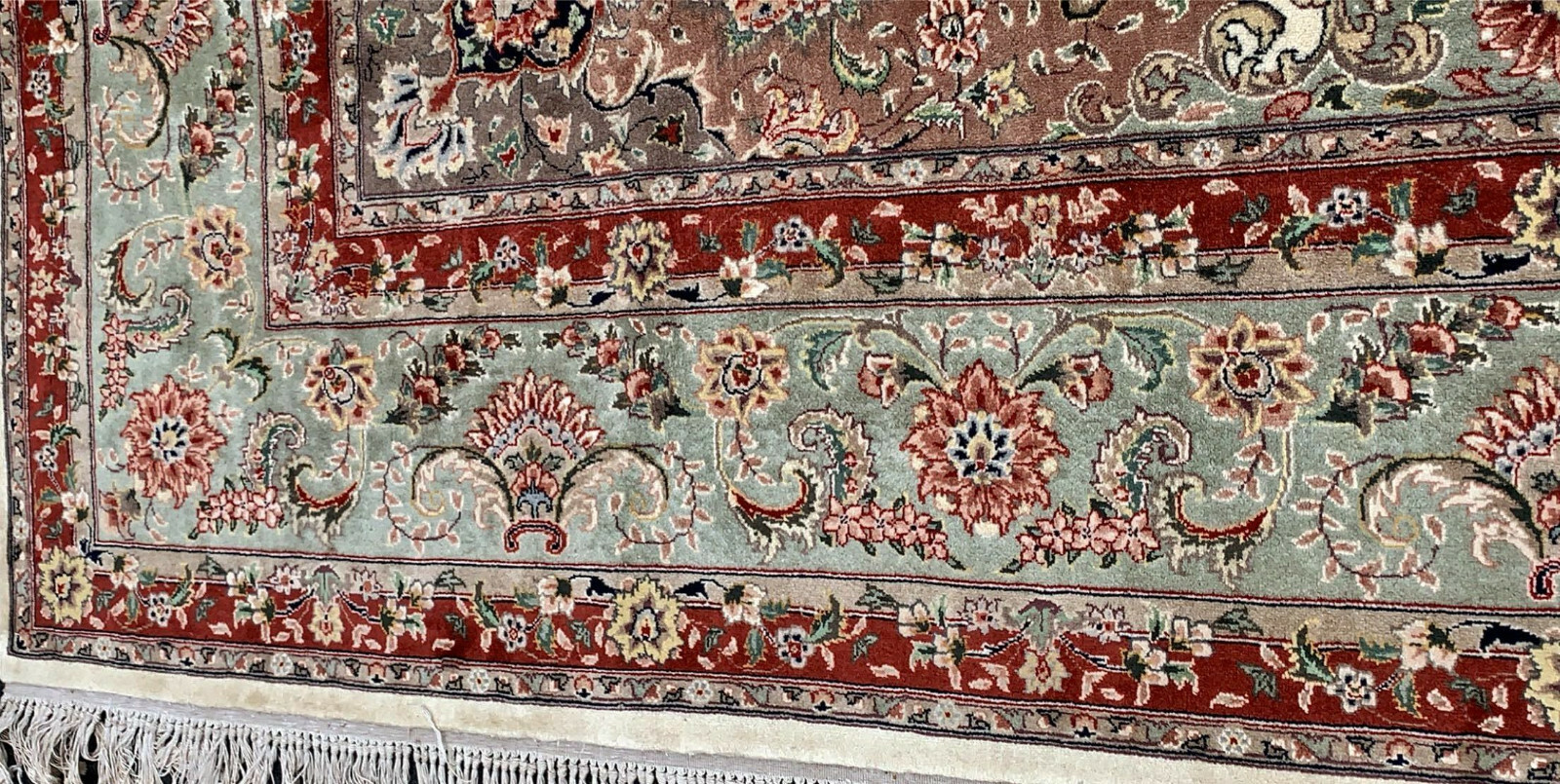 9X12FT AMERICAN EXCEPTIONAL SUPER FINE RUG Ca 1980- 60 RAJ