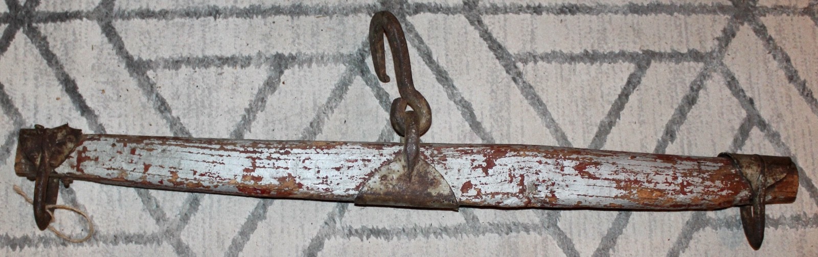 Antique Primitive Horse Cattle Yoke Yolk #12 Country Farm Fresh Folk Farm Decor